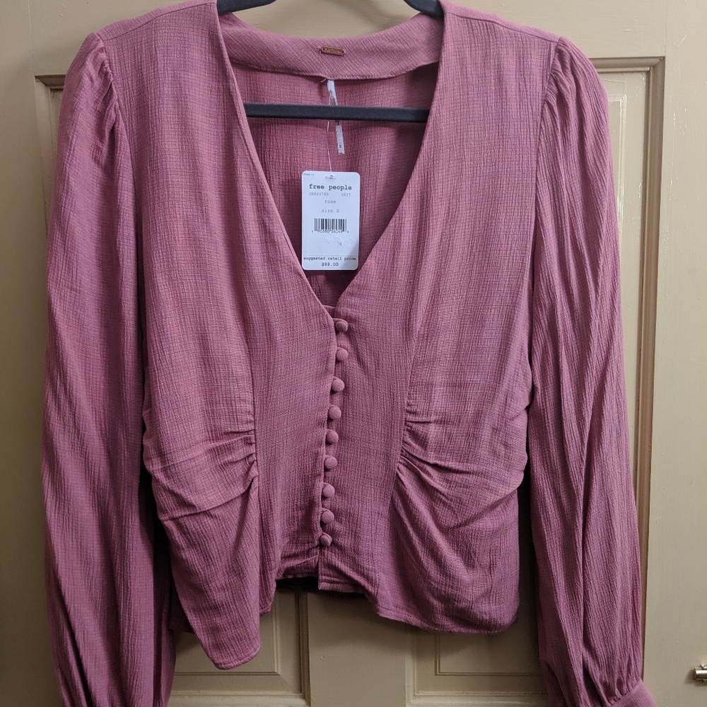 Rose free people top
